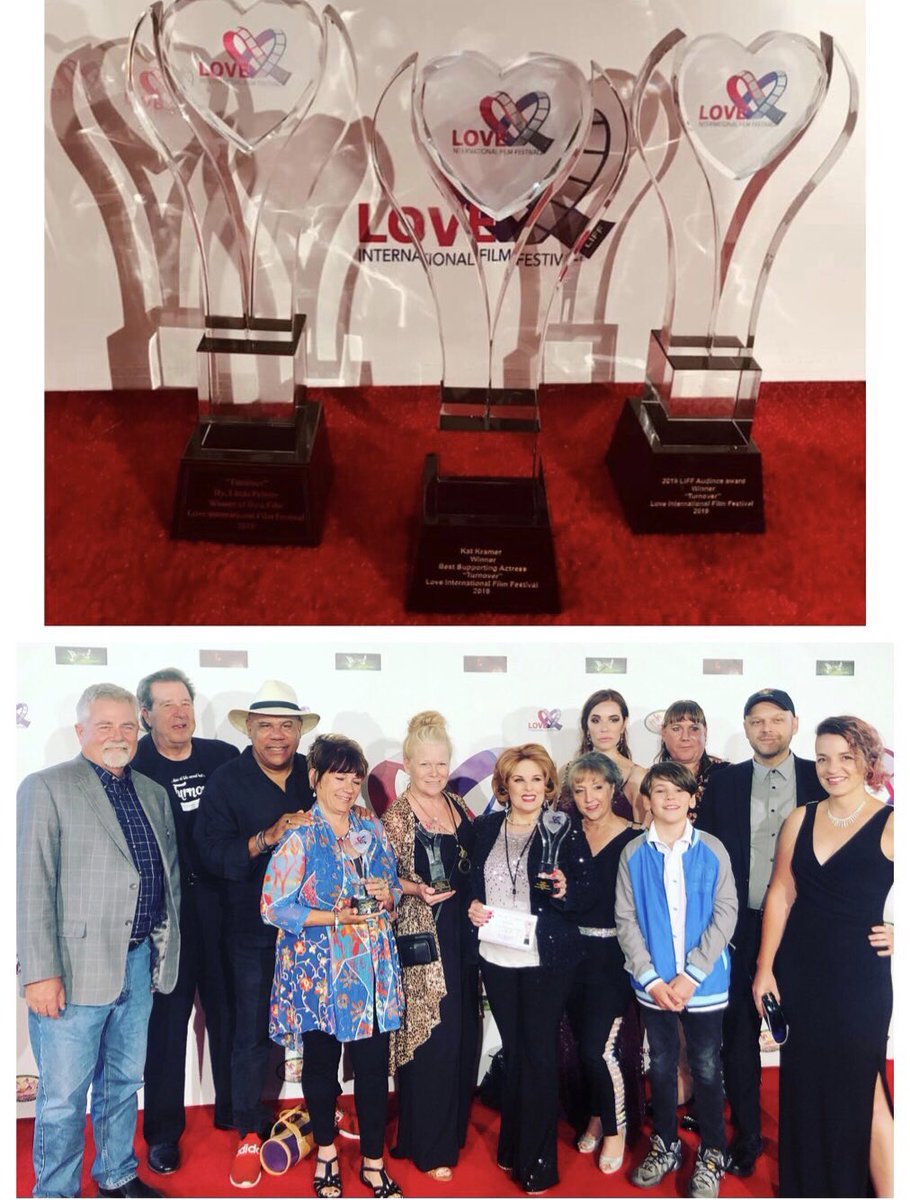 elinamadison's tweet photo. WINNER! 3 Awards!  #Turnovermovie Best feature film Audience Choice &amp; Best supporting actress #katkramer https://t.co/hL3TOg5Sid