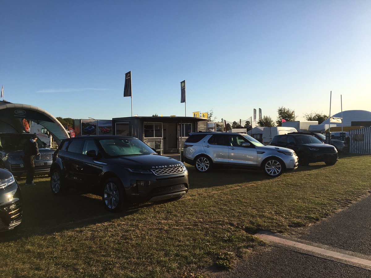 MarshallJaguar's tweet photo. The team at Marshall #Jaguar #LandRover #Newbury are at the @Berkshire_show this weekend. 🚜 Loving the @rugbyworldcup theme on our stand! Come and visit us and play ‘perfect pass’ for your chance to win a Rugby Stress Ball! 🏉 https://t.co/YpTuLGIu7d