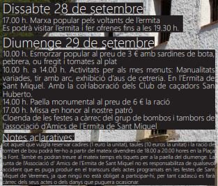 vilafamesturism's tweet image. Amb la fi de setembre arriben les festes de Sant Miquel de Veremes 2019.

Podeu consultar la programació en les imatges.

Vos esperem!🙌

#VilafamésLaMiradaInterior #VilafamésSantMiquel #orgulldeCS #sientelaconeCSion #MediterráneoEnVivo #lospueblosmbe