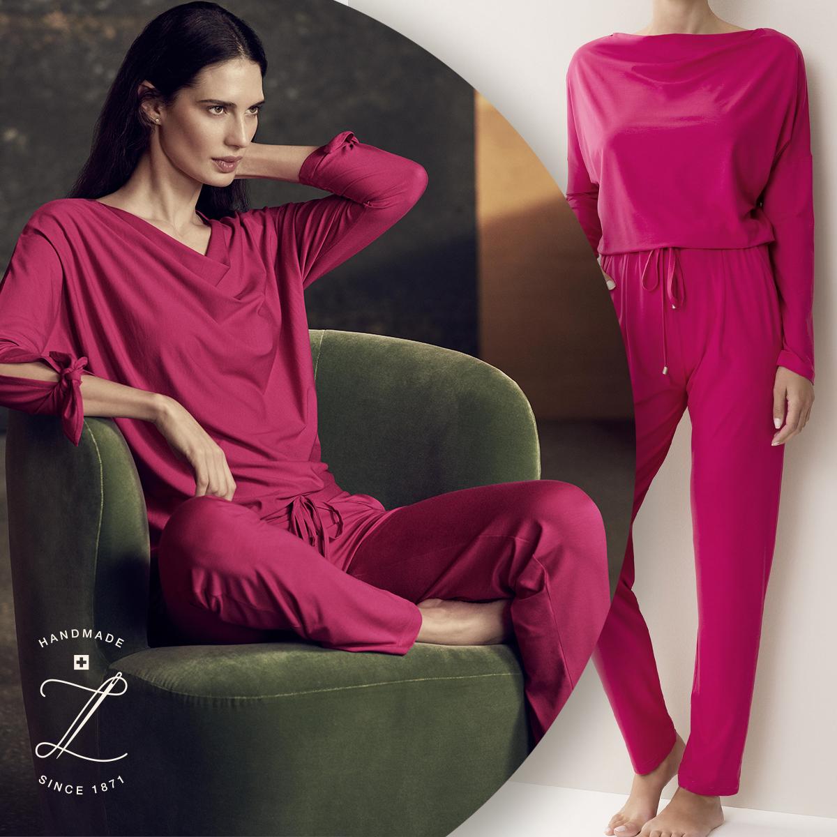 ZimmerliCH's tweet photo. Elegant fließender und weicher Stoff, feminine Silhouette - der perfekte Overall zum Entspannen aus der "Light Magic" Kollektion #Zimmerli #FallWinter19

https://t.co/8kccfEeUqO https://t.co/VrsmF3YiX1