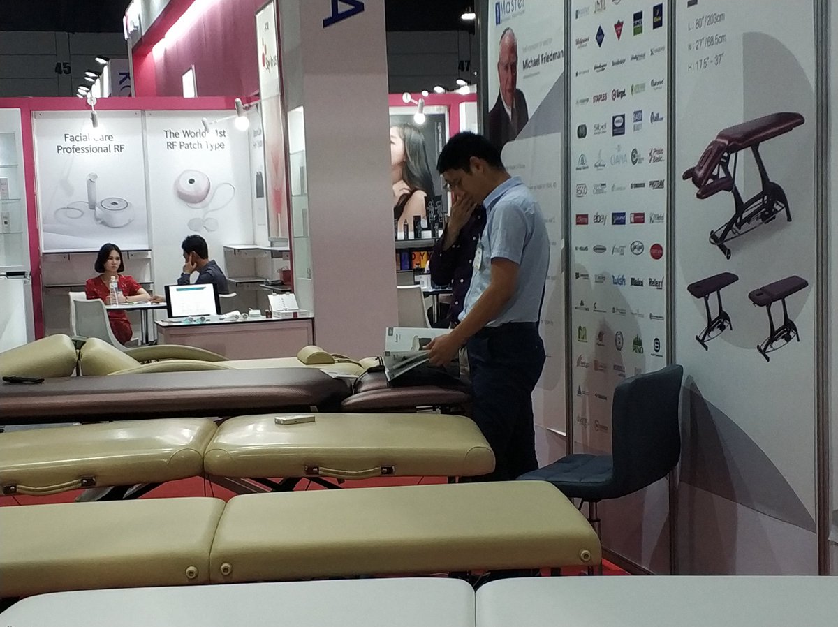 TablesMaster's tweet photo. thx a lot for your arrival and see you next time! #massage #massagetable #massagebed #spa #beauty #salon #beyondbeauty https://t.co/Uk0aLuN1dv