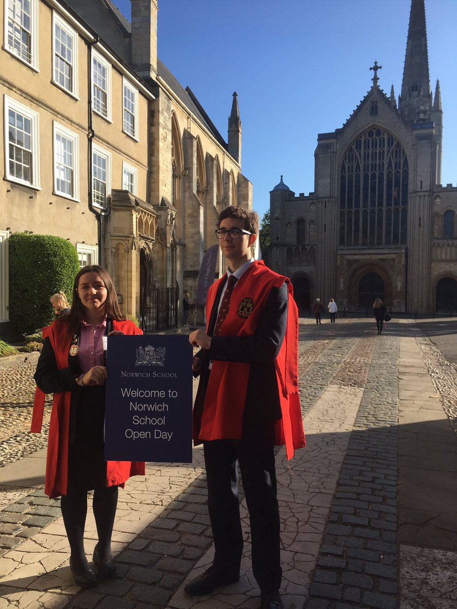 NorwichSchool's tweet image. What a beautiful sunny morning for our Open Day. We look forward to welcoming you all and showing you round the school and grounds. The event starts at 9.30am #nsopenday2019 #openday #norwichschool