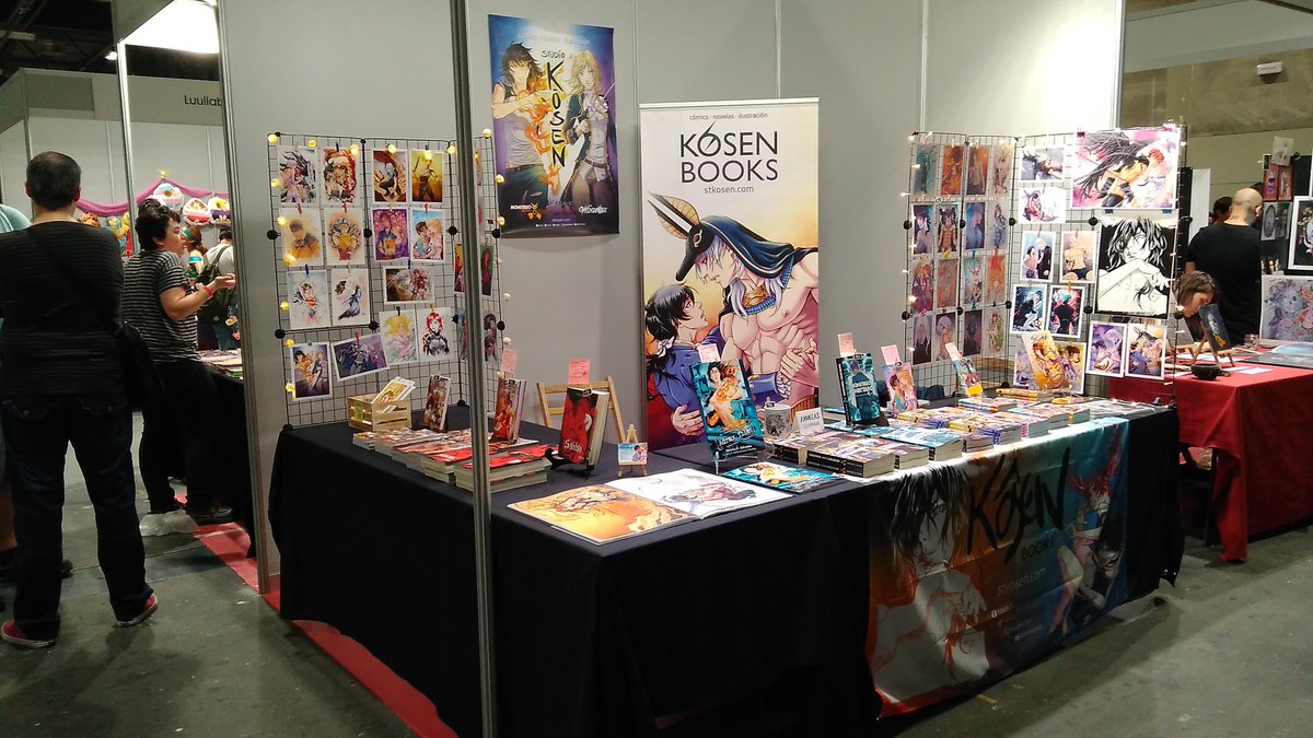 Ya estamos en Japan Weekend Madrid, pabellón 3, stand Artist House 03, detrás del escenario de conferencias y del de One Piece! <a href="/JW_Arte/">JW Art</a> <a href="/NoEsUnHobby/">NEUH</a> 😘