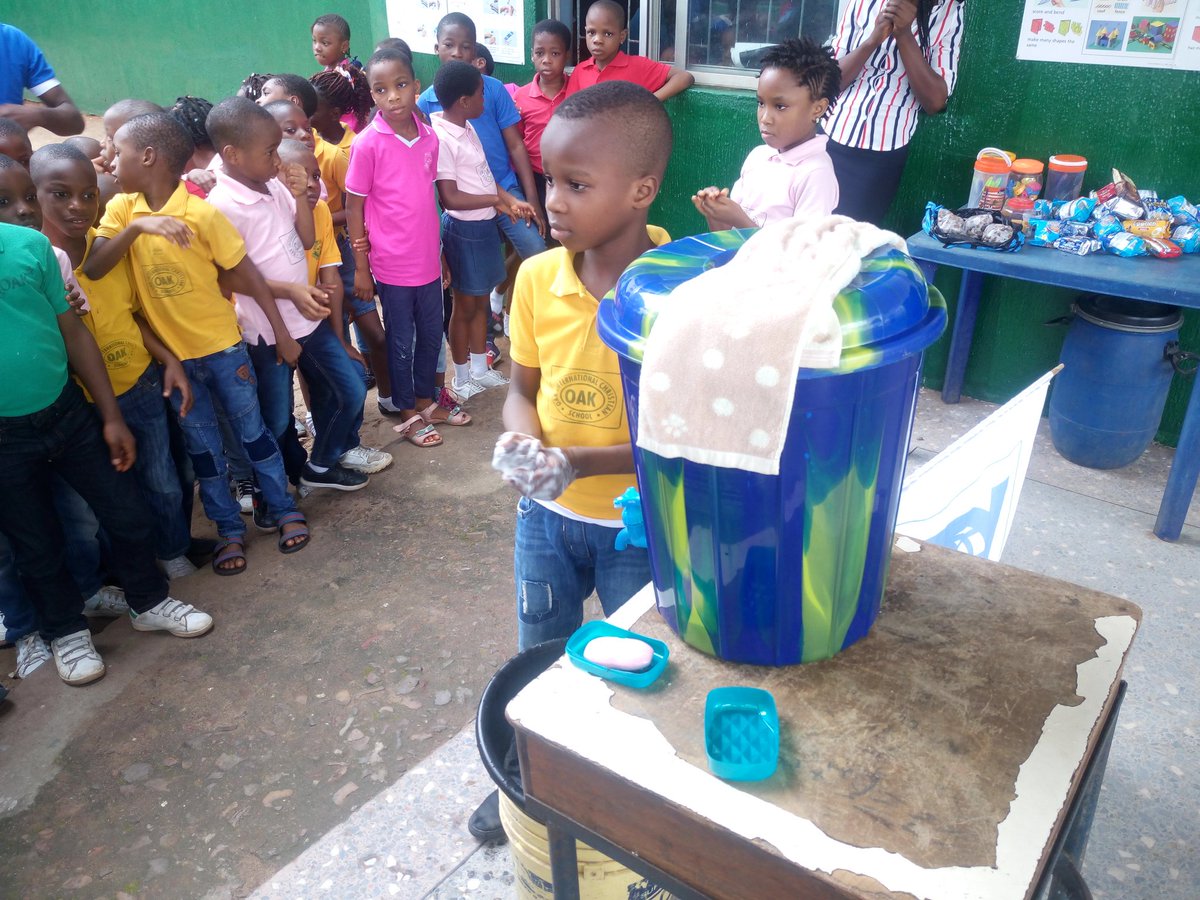 <a href="/ptpinigeria/">PTPI, Nigeria</a> through its #IWashMyHandsProject is empowering children through hygiene education and constructed portable tap for classrooms to provide running water and soap for handwashing and hygiene for health <a href="/PTPI/">PTPI</a> <a href="/MerrillAtwater/">Merrill Eisenhower</a> <a href="/EndWaterPoverty/">End Water Poverty</a> <a href="/handwashingday/">GlobalHandwashingDay</a> <a href="/_NDLink/">Niger Delta Link</a>