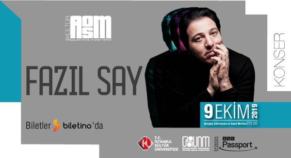 Merakla beklenen ünlü piyanist ve besteci <a href="/fazilsaymusic/">Fazıl Say</a> , 9 Ekim’de <a href="/Akinguc/">Akıngüç Oditoryumu ve Sanat Merkezi</a> Oditoryumu’nda sanat severlerle buluşuyor! 🎼🎹
Biletler Biletino ‘da!