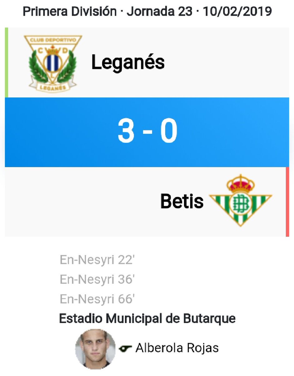Betis Stats tweet media