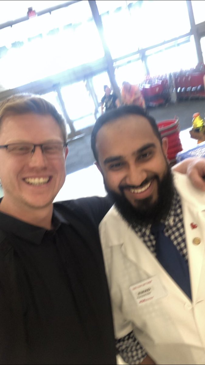 If you are in need of a #targetrun this weekend stop into any <a href="/CVSHealth/">CVS Health</a> in Target in R96 &amp; our teams will help you on your path to better health! Here is one of my favorite interns Emad engaging &amp; educating customers about flu vaccines! #R96FluCrew #transforminghealthcare❤️