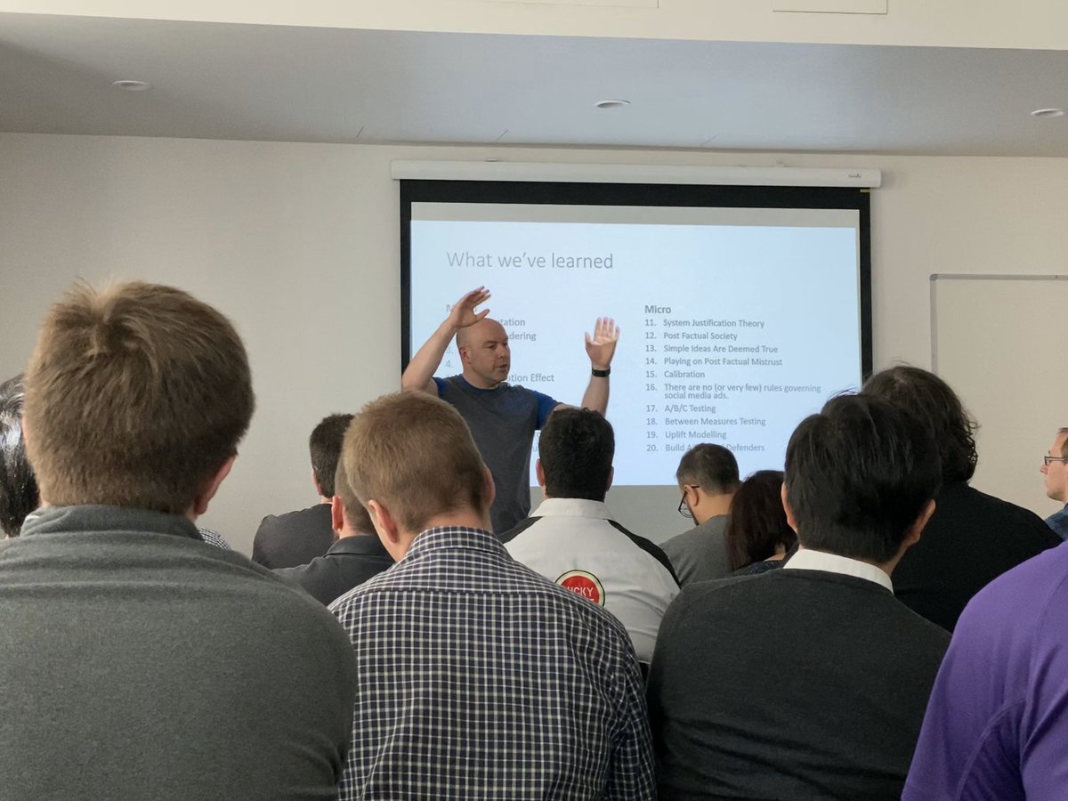 Another great talk at <a href="/DDDEastAnglia/">DDD East Anglia</a>, this time from <a href="/garyshort/">Gary Short</a> on election hacking!