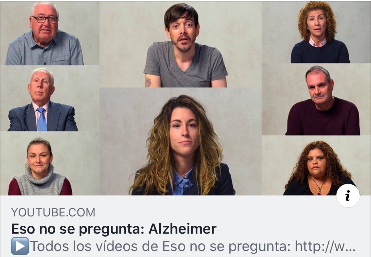 SerCuidadorA's tweet photo. Hoy #DiaMundialDelAlzheimer recordamos el programa de @telemadrid “Esto no se pregunta” donde familiares de personas con demencia responden en primera persona a las preguntas que mandaron al programa espectadores anónimos. ¡Esperamos que os guste! https://t.co/9KMHOLCOMb https://t.co/3y0xxtKSJb