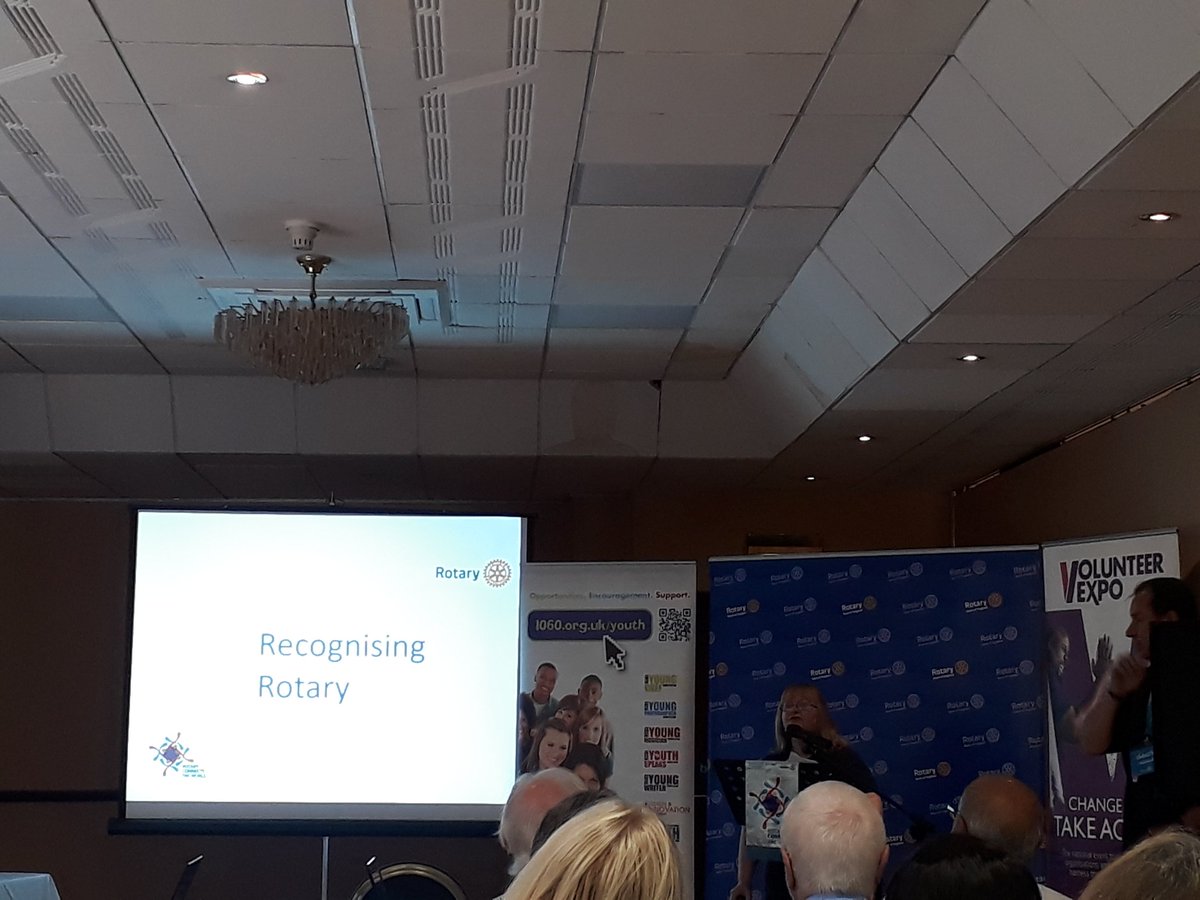 Welcome to the Rotary World...early morning start at the Rotary PR Conferene #Rotary #PeaceAdvocates