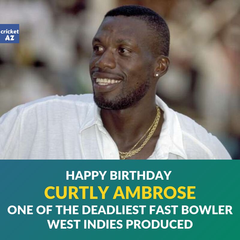 Happy Birthday Curtly Ambrose  
