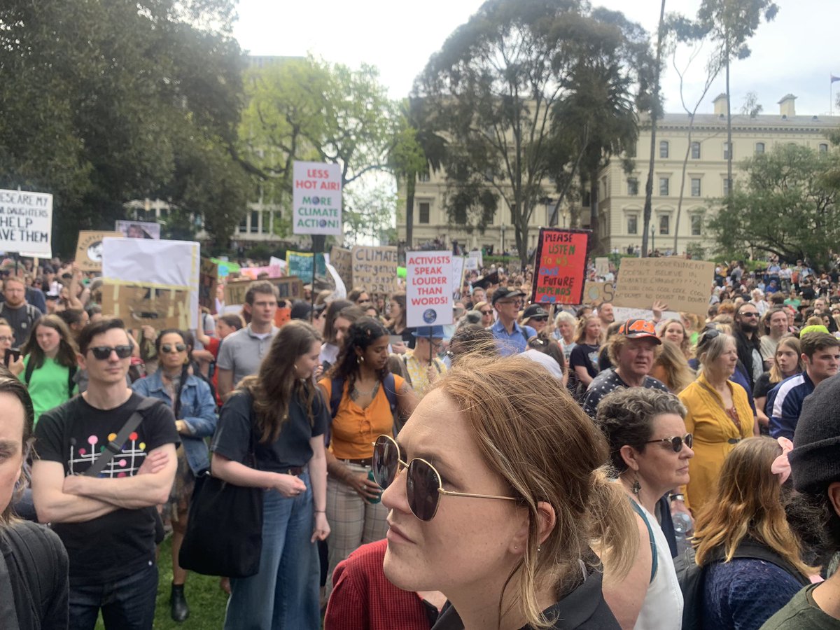 Treasury Gardens, Melbourne 20.09 #GlobalClimateStrike #FridaysForFuture