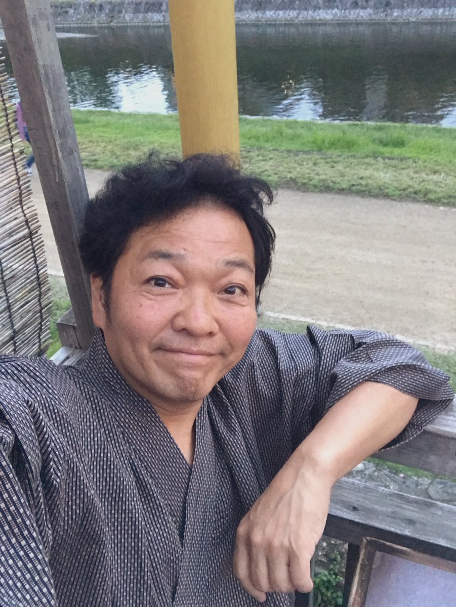 山口勝平 宇宙なんちゃらこてつくん 4 7放送開始 昨夜アップしたつもりが送信出来てなかったっス 川床 楽しみまーす 先斗町でゴハンなんて 幸せっス 感謝感謝です