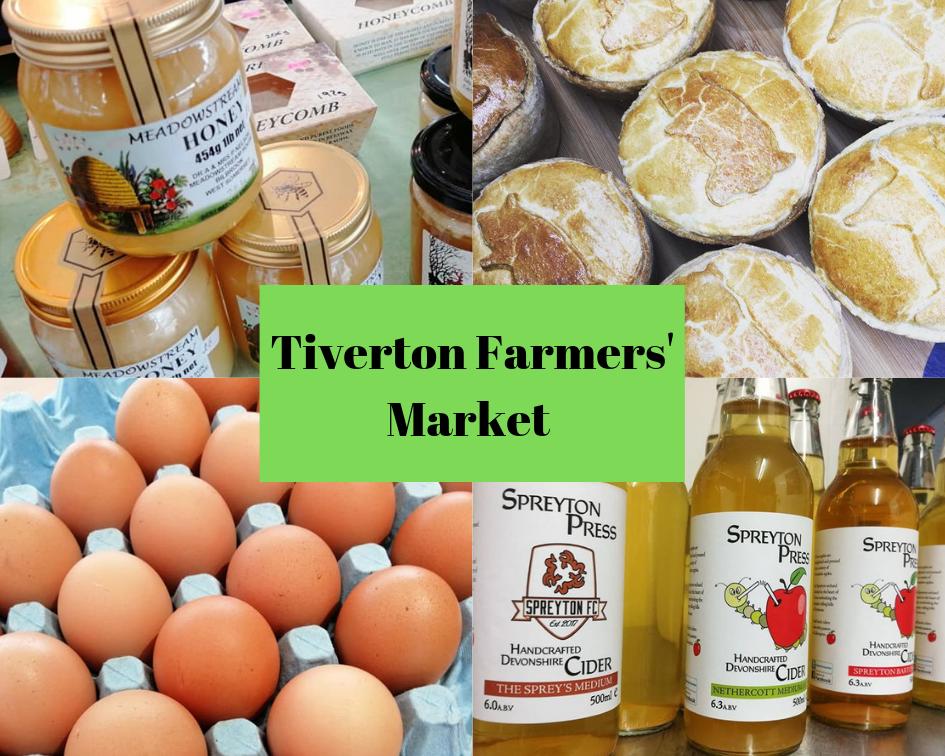 ** FRIDAY 27TH ** 
* FARMERS' MARKET * 9am - 2pm
Pop in and get your delicious local produce <a href="/TivertonMarket/">Tiverton Market</a> ! All alongside our fantastic general market. 
<a href="/Visit_Mid_Devon/">Visit Mid Devon</a> <a href="/VisitDevon/">Visit Devon</a> <a href="/GreatDevonDays/">Devon Days #LoveDevon</a> <a href="/Spreytonpress/">Spreyton Press Cider</a> <a href="/marketsmatter/">NMTF</a> #farmersmarket  #produce #shoplocal #lovelocal