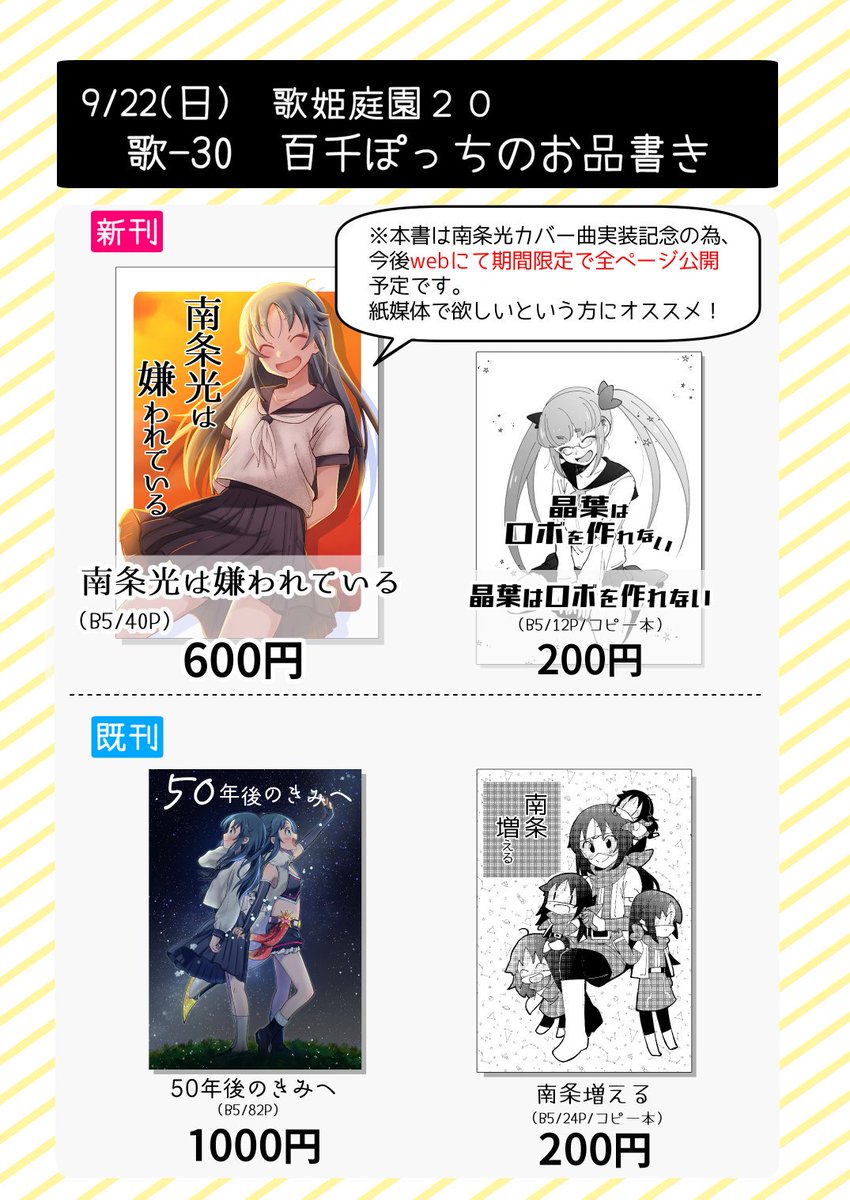 Sukeroku A Twitter 新刊 南条光は嫌われている 学校で浮いた存在である南条にも 一人だけ気を許した友人がいました その友人は ひそかにアイドルを目指していました でもアイドルになったのは彼女ではなく 南条でした 南条光に夢を奪われた 少女のお話です Sukeroku A Twitter 新刊 南条光は嫌われている 学校で浮いた存在である南条にも 一人だけ気を許した友人がいました その友人は ひそかにアイドルを目指していました でもアイドルになったのは彼女ではなく 南条でした 南条光に夢を奪われた 少女のお話です