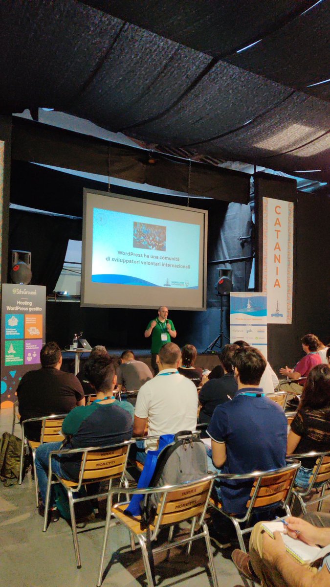 Perché #wordpress per il tuo sito internet? Ce lo spiega <a href="/CristianoZanca/">@CristianoZanca</a> nel suo #talk.

#WCCTA #WordCamp #WordCampCatania #wordpresswebsite #wordpressblogger