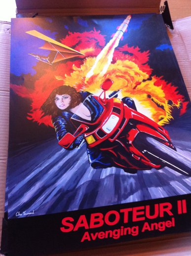Saboteur II posters now available! More info at clivetownsend.com/sab2poster.php