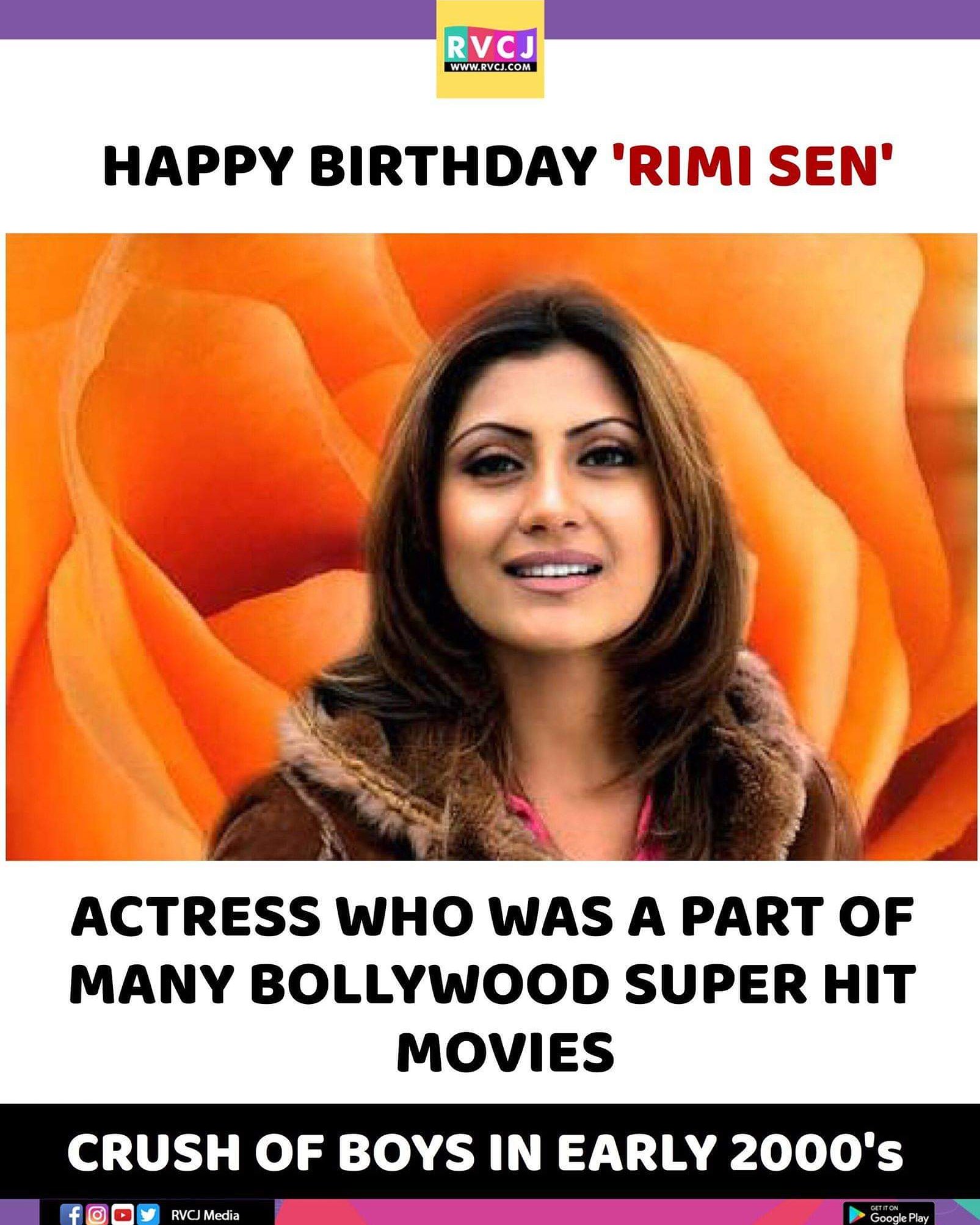 Happy Birthday Rimi Sen! 