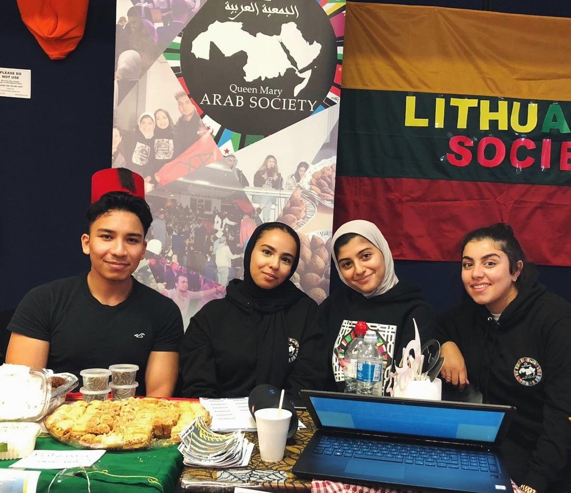 Queen Mary Arab Society tweet media