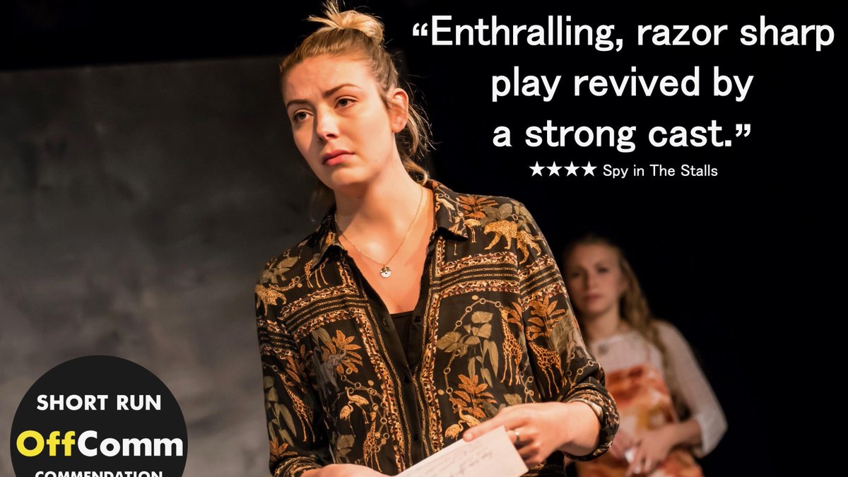 Just three shows left to catch critically acclaimed Eigengrau at Waterloo East Theatre 😮

Join us this afternoon, tonight or tomorrow. Tickets just £15 / £12.50 - available online and on the door (if you're lucky!): waterlooeast.co.uk/eigengrau 

#theatre #whatsonlondon #OffWestEnd