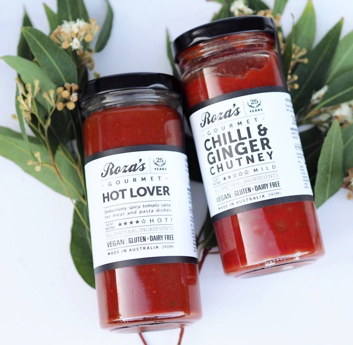 These instantly make your meals gourmet! ❤️ Our Chilli &amp; Ginger Chutney is tasty as a side for light meats or added to a stir fry. The Hot Lover sauce is fab to add a kick to spaghetti bolognese &amp; of course with Mexican style foods like nachos or tacos. Yum! #foodie