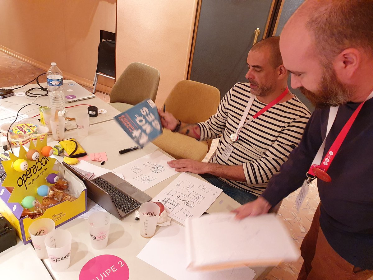 iblasquez's tweet photo. Proto #operabox de #OperamixLimoges : ça prend forme.... https://t.co/gwJMnAekXR