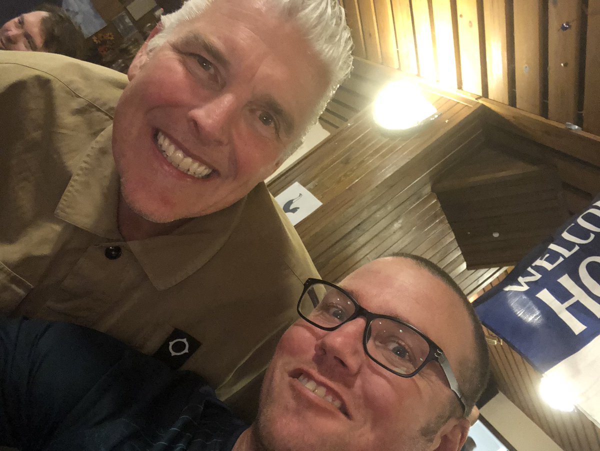 Thanks @PaulMaxiMiller and @GrahamRoberts4 for a brilliant night in Chingford. Great stories and so many laughs. Paul, I will see you again on the 4th in Dartford with @MrCracknell and @berti1976 in aid of @MDUK_News