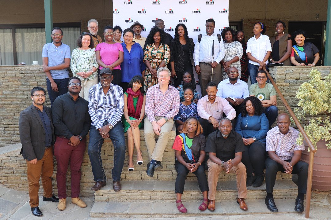NamMediaTrust's tweet photo. Big 'thank you' to participants from #SADC who travelled to #Windhoek for #SouthernAfrican consultation on review of the @ACHPR Declaration of Principles on #FreedomofExpression in #Africa under guidance of @lamumu07. We were honoured to host you @IFEX @MICTNamibia @NamPresidency https://t.co/mHxcOAfNii