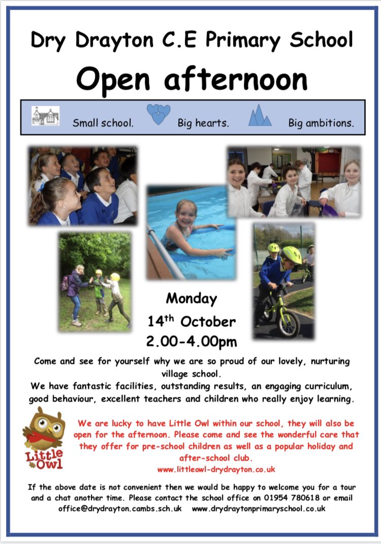 Dry Drayton C.E (c) Primary School (@ddprimaryschool) on Twitter photo 