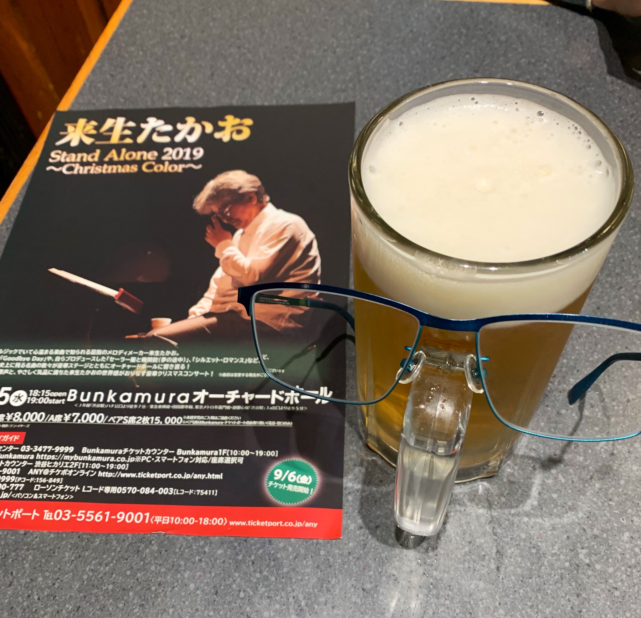 たけちよ 来生たかおlive堪能してきました 浅い夢 夢の途中 シルエット ロマンス スローモーション はぐれそうな天使 マイ ラグジュアリー ナイト Good Bye Day 往年の大ヒット曲をはじめ 昭和歌謡をカバーしたりと アコースティックなアレンジで楽し