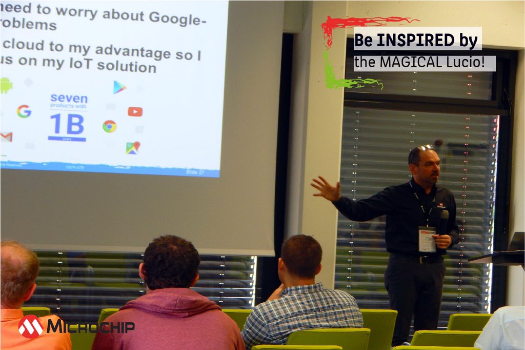 HtwMasters's tweet image. Be INSPIRED! 🥰How did you like all the classes? Tell us in the comments!
Follow us on Instagram @htwwelcomesmicrochipmasters and check out @luciodjs @HTW_Berlin @mircochipmakes @MicrochipTech
#Amazing #teachers #htw #microchip