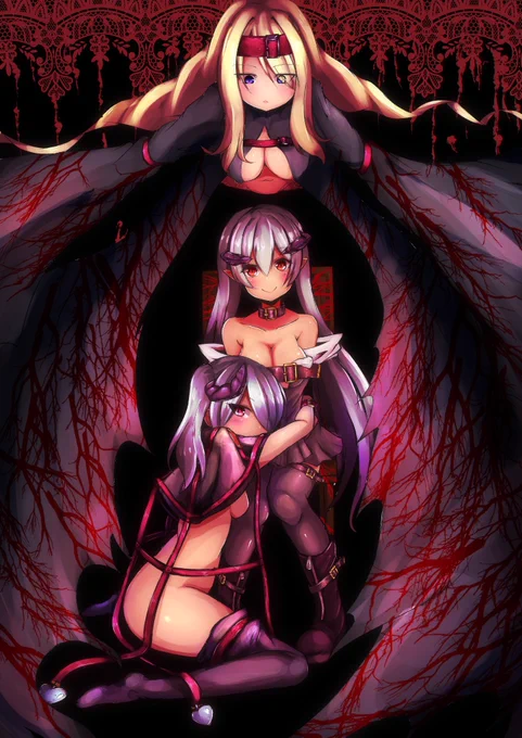 #新規フォロワーさん向けに過去作を上げてみるうちの子絵メインで描いてます(╹◡╹) 