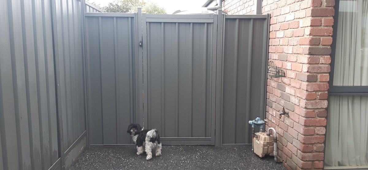 Some August and September fence builds. Picket fences, Knotwood Aluminium fences and steel gates.