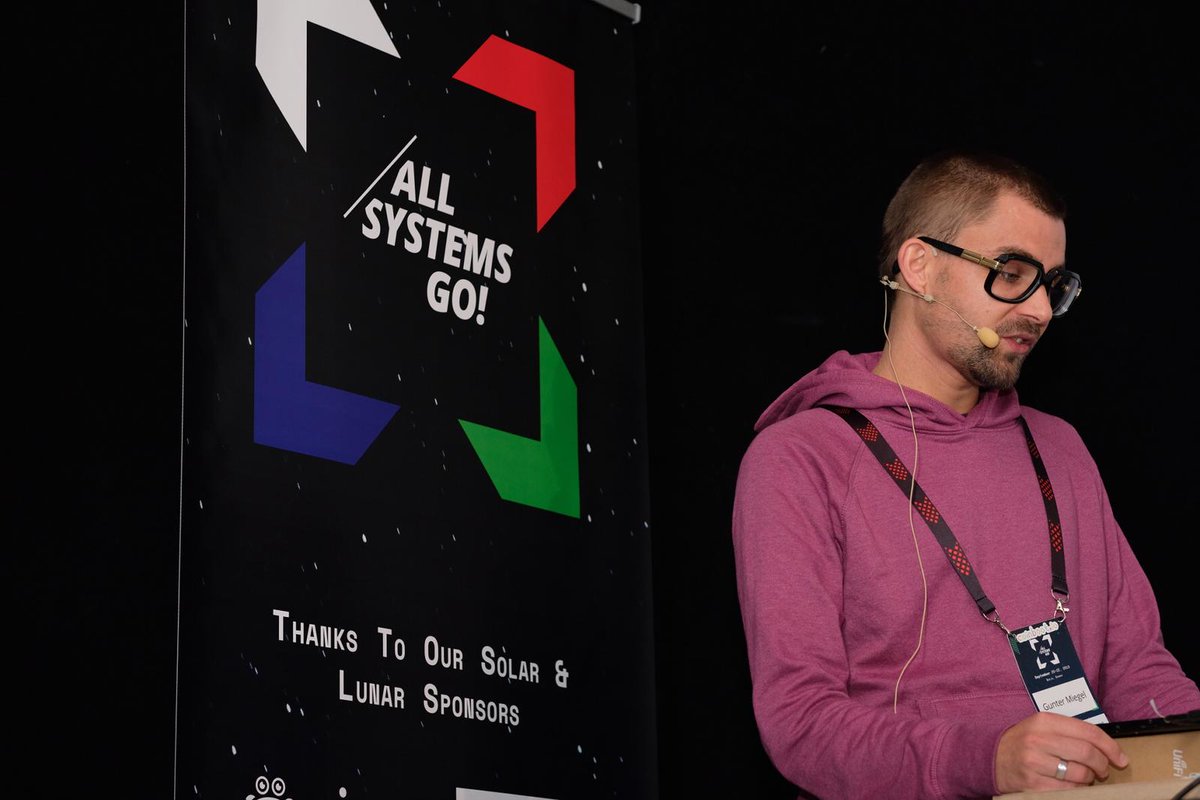 ASGConf's tweet photo. #AllSystemGo Attendees are learning how to run clusters for GPU computing based blockchain hashing diskless on cost effective commodity hardware from @rg_frzb, DevOps Engineer @CLOUDandHEAT https://t.co/HPENsW8M7B