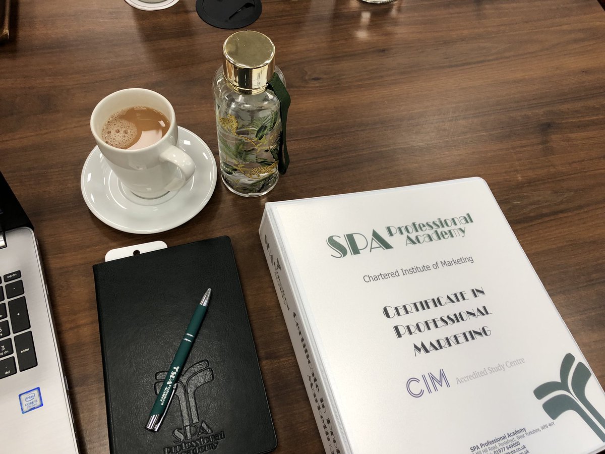 abbie_harrop's tweet photo. First day at SPA Professional Academy @CIM_Exchange starting my Level 4 Certificate in Professional Digital Marketing! 

#digitalmarketing #marketing #cpd https://t.co/6nmOxLG5AI