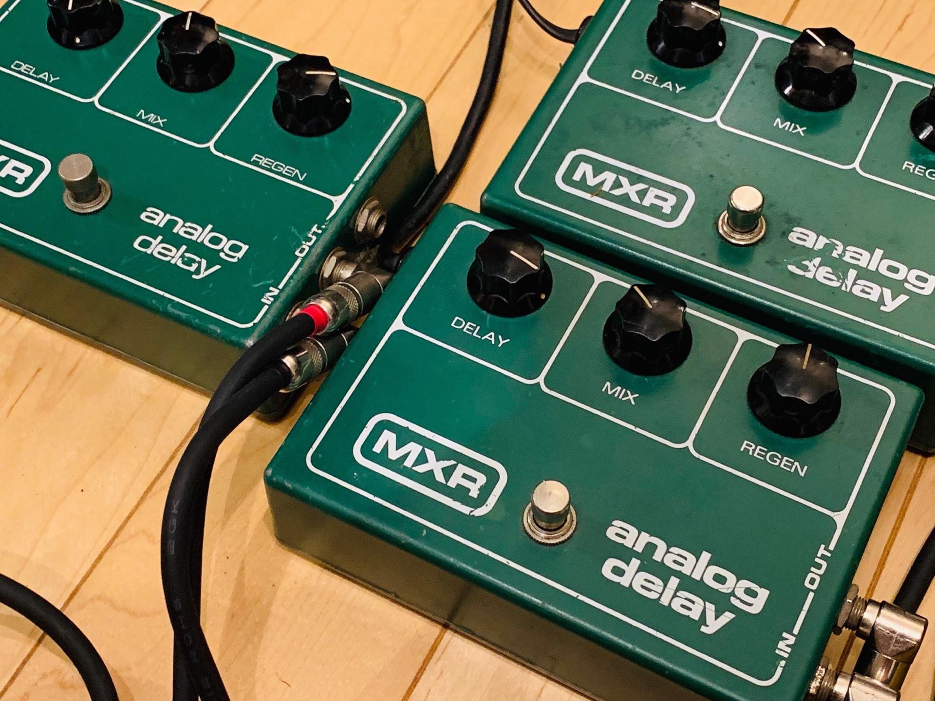 ギター MXR Analog Delay M118 MXR M118 ANALOG DELAY｜ヴィンテージアナログディレイの名機の
