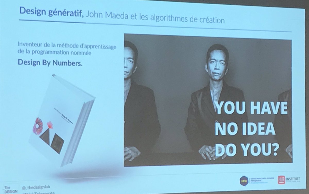 HAVanSoolingen's tweet photo. John Maeda “Design by Mumbers” you want to know more? follow us #thedesignlab  #mbadmb masterclass https://t.co/IDOqLQl9Jv