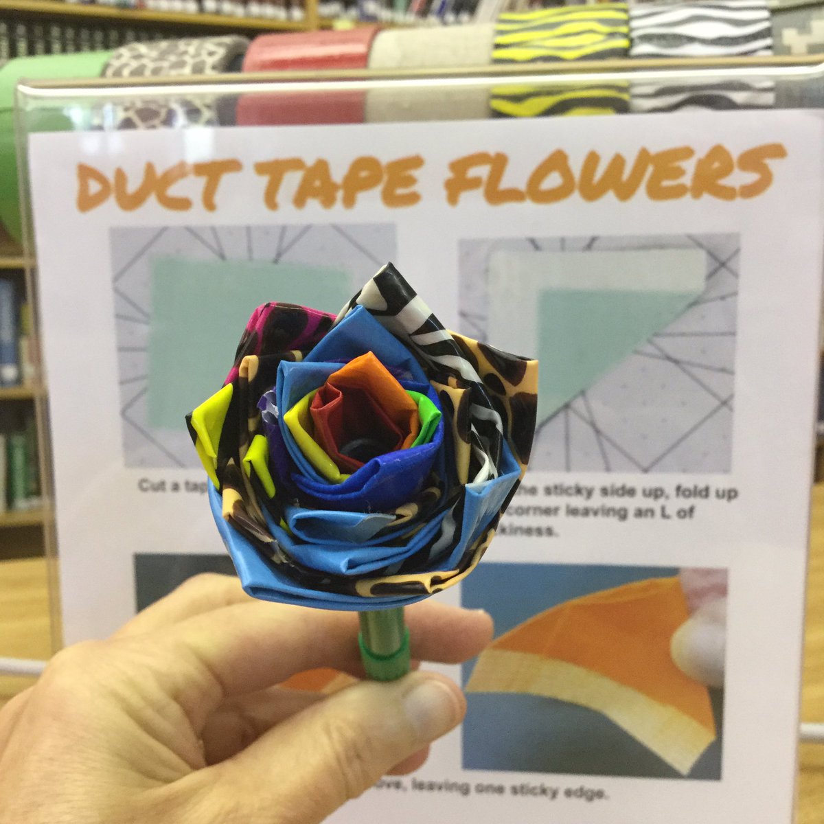You say Duct Tape, I say Duck Tape - either way, creative roots grow deep <a href="/ECHHSLibrary/">ECHHS Library</a> <a href="/eastchapelhill/">East Chapel Hill HS</a>