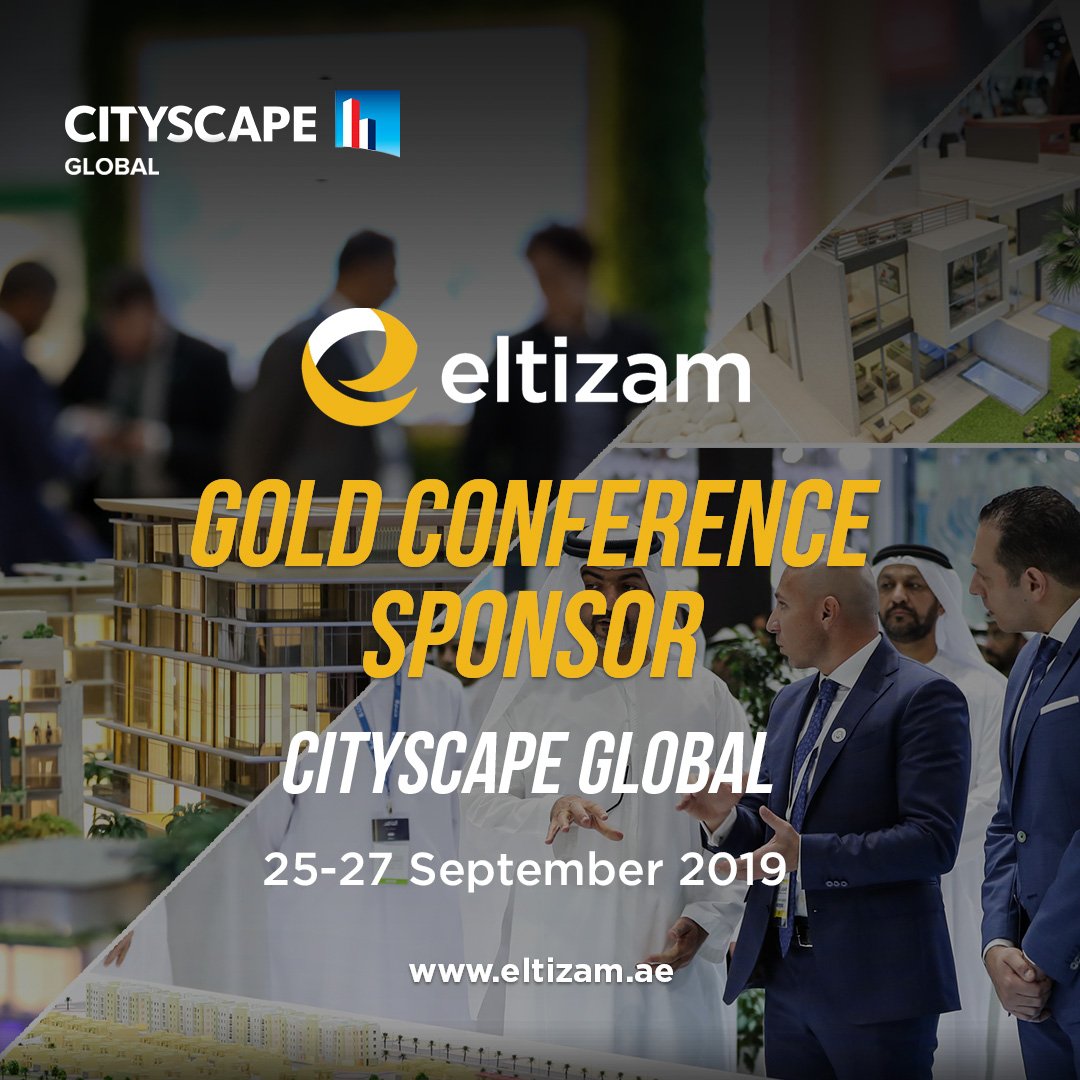 Eltizamgroup's tweet photo. We are proud to be the Gold Conference Sponsor at #CityscapeGlobal 2019, #EltizamGroup invites you to attend Cityscape Global organized by #Informa Middle East.

@CityscapeMENA #Sponsor #propertymanagement #facilitiesmanagement #communitiesmanagement https://t.co/EWa4qCCG9h