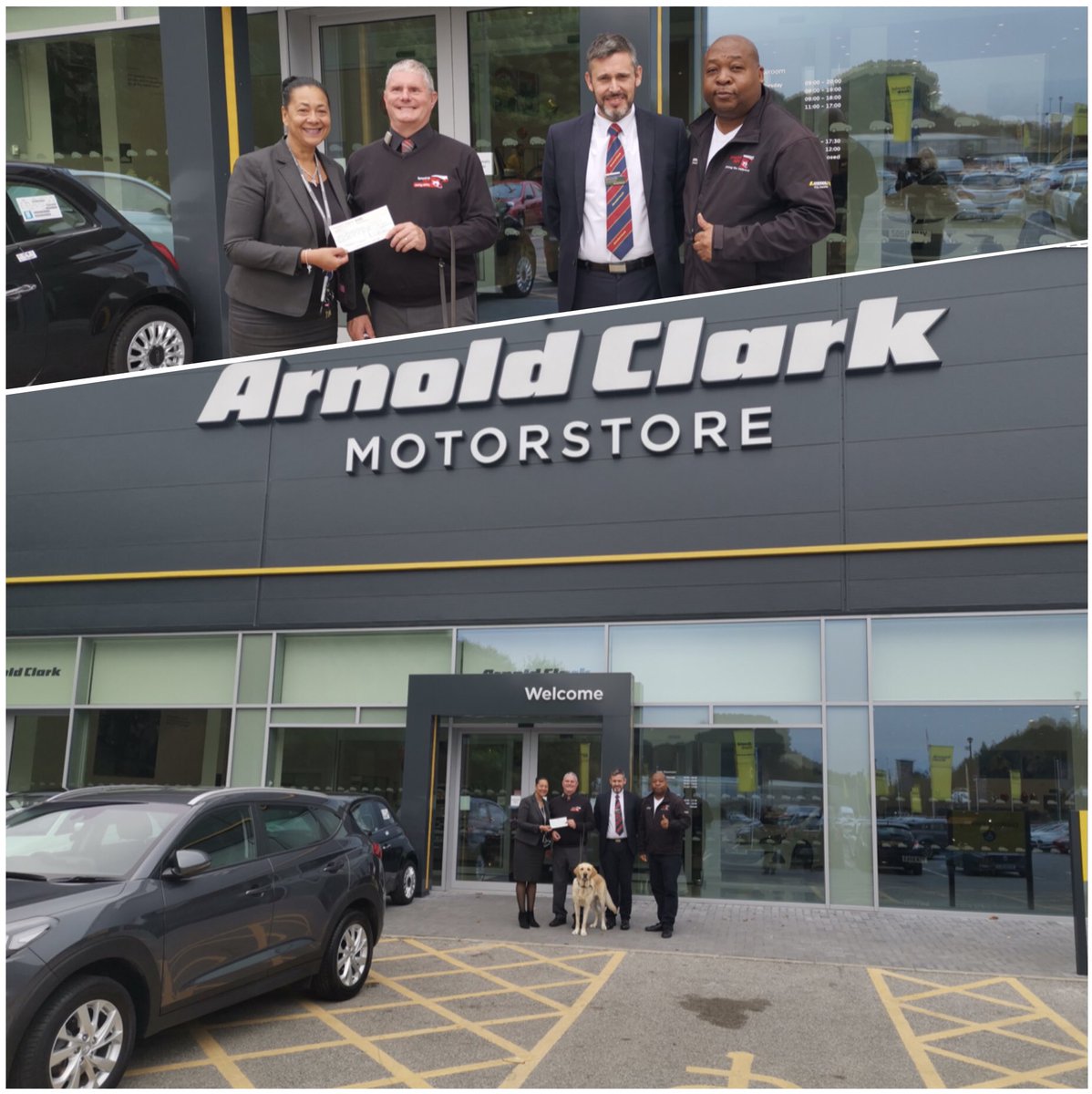 speedofsightorg's tweet photo. THANK YOU! @ArnoldClark Motorstore in Bolton for donating £1000 and recognising what a difference our driving experiences achieve for those who are unable to drive due to limiting disabilities and helping us pass on the #GiftToDrive. https://t.co/r4VDNtmD1x