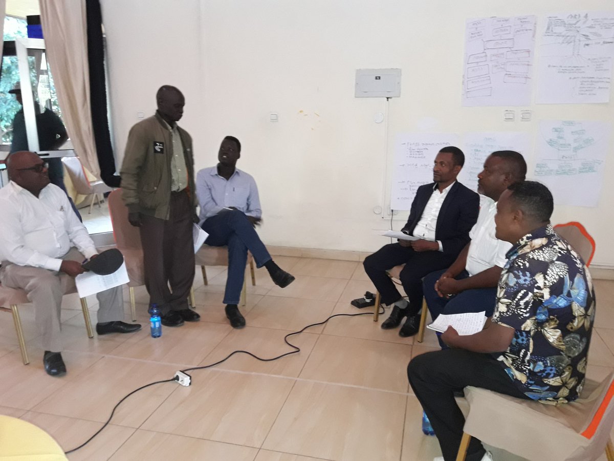 PbfProject's tweet image. Happening right now: A training workshop on #ConflictPrevention, #DialogueFacilitation and #Rule of law for 44 officials of Peace and Security Administration, Justice Sector, Regional Police and Women, Children and Youth Affairs offices of the #nine regional states.