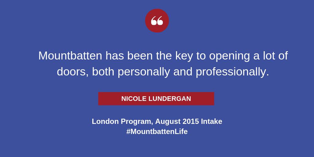 Mountbatten Program On Twitter An International Year Helps Build Your Skills Resume And Network Preparing You For The Next Step On Your Adventure Mountbattenlife Https T Co Rlc4wzwg1v Https T Co 6ddf6rw8tq