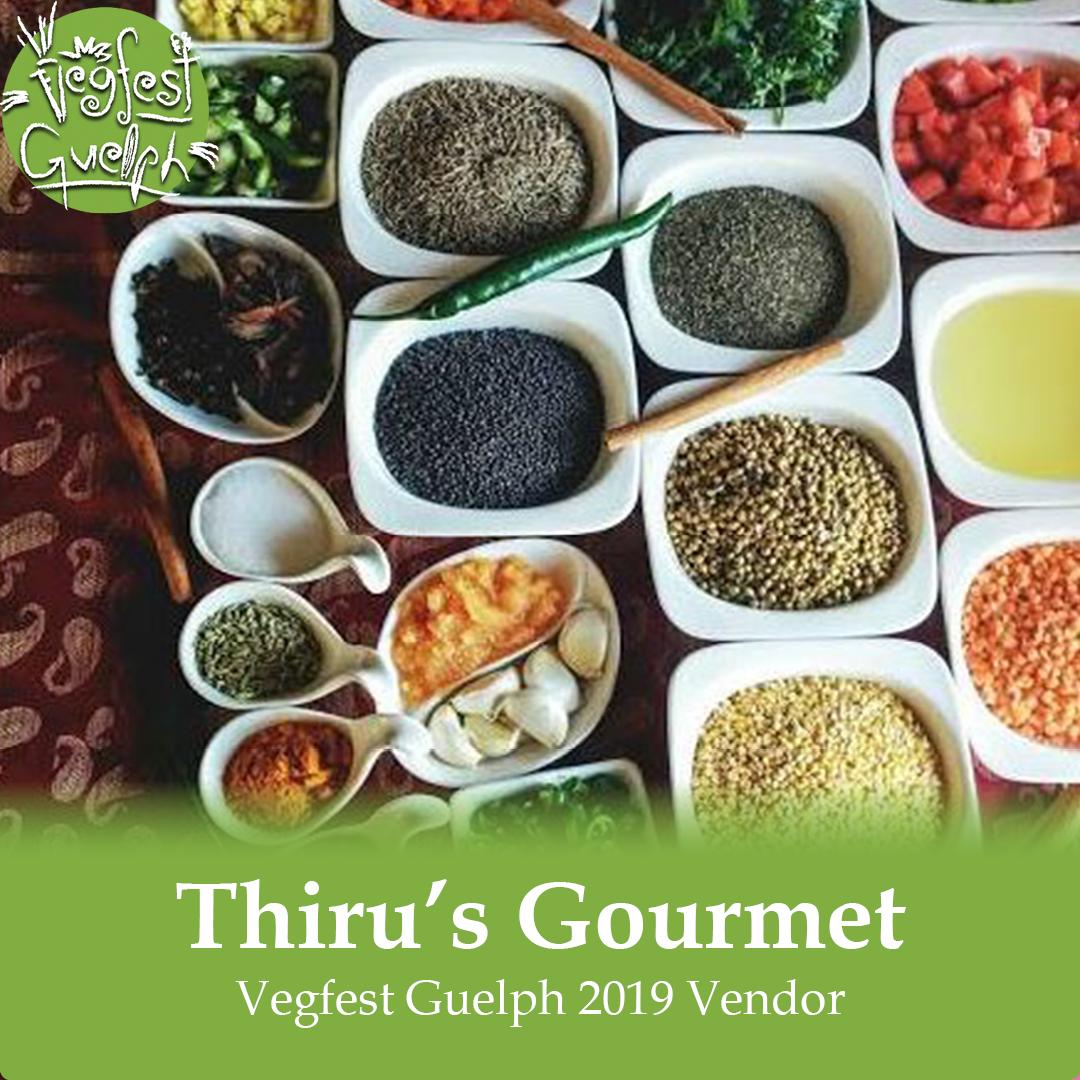 Vendor Spotlight: Thiru's Gourmet

Demand at the Classic Indian Resturant was so high, that Chef Thiru found Thiru's Gourment in 2010. Chef Thiru hand-picks the highest-quality ingredients to create soups and chutneys that are healthy and flavourful. #vegfestguelph2019
