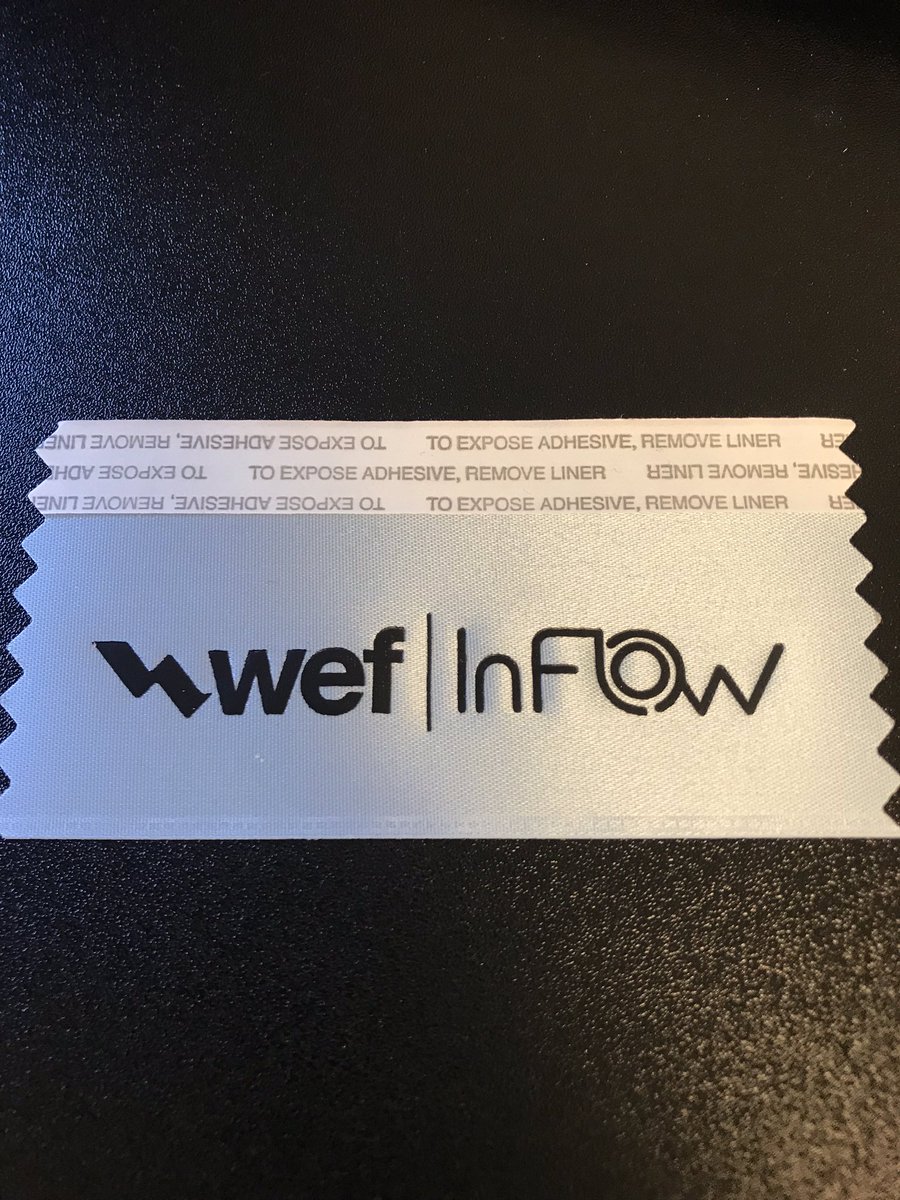 BrizeeWater's tweet photo. If you’re going to be at @WEFTEC be sure to say hi to this year’s #WEFInFLOW participants! They’ll be rocking these light blue ribbons 👋🏼. This year we have 40 participants in 2 tracks (STEMPath and CareerTech) representing 7 schools/organizations. #WorkInWater #Mywaterlegacy 💧 https://t.co/pof4WiwWSv