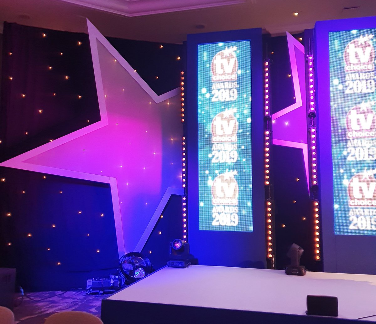 So many #Stars at last weeks TV Choice Awards....and some of the best ones were made by us! ⭐️

#BehindTheScenes #TBT #TVChoiceAwards2019 #BespokeIsBest #EventProfs