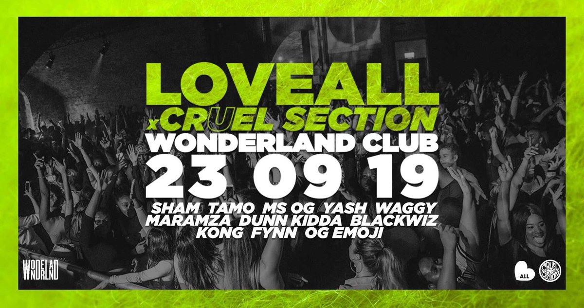 TAMO_ZA's tweet image. THIS LINE UP HAS BEEN CURATED BEAUTIFULLY🙆🏽‍♂️🔥🔥🔥☄️ @LoveAll_Party x @CruelSection