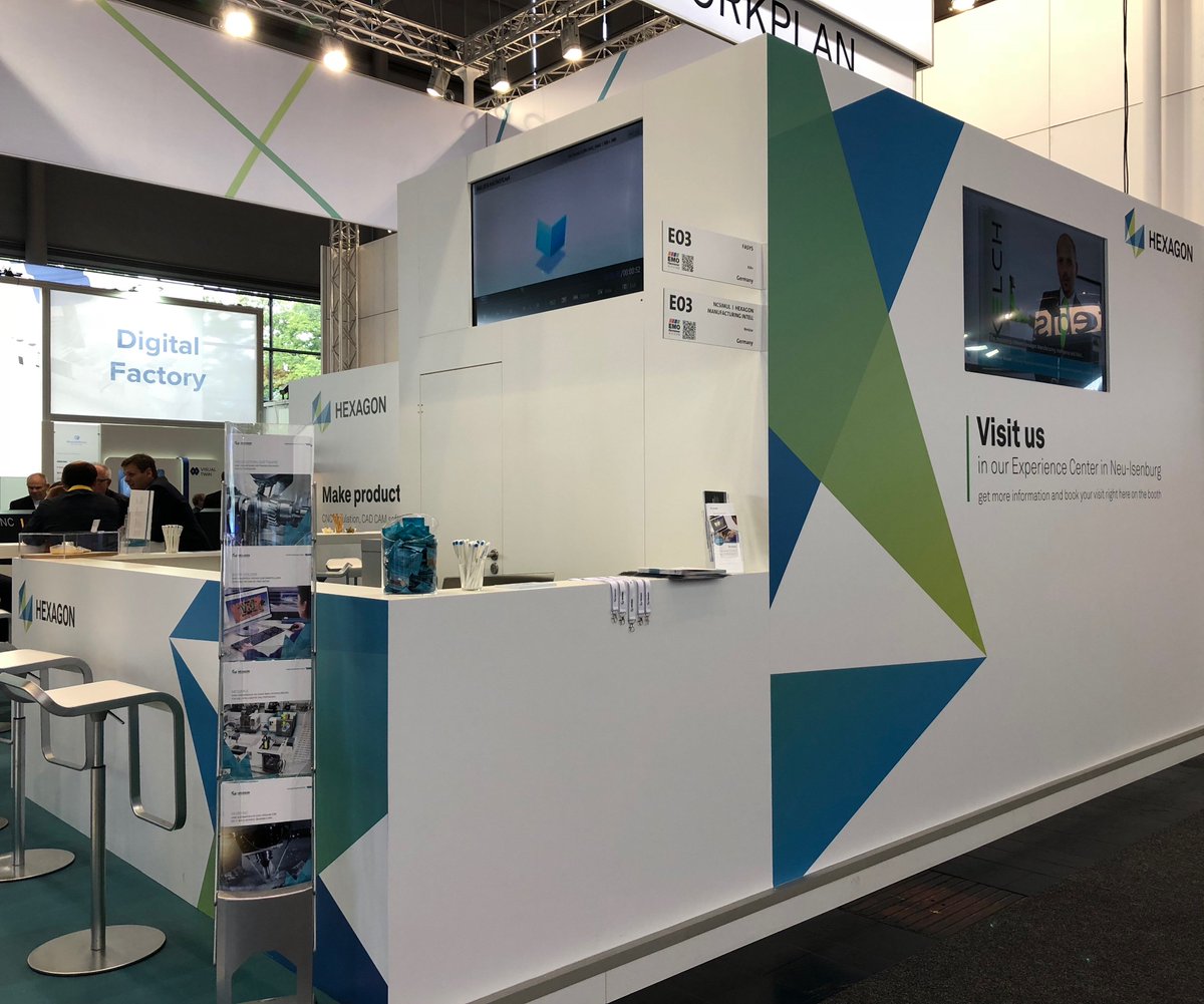 Den Weg eines Bauteils in der digitalen Welt!
Tauchen Sie ab in die Welt der digitalen #Fertigung!
Bis Samstag zu finden in Halle 9 | Stand E03

#makeitsmarter #EMO2019 #cad #cam #erp #VR #nccodesimulation #WORKNC #EDGECAM #FASYS #WORKPLAN #WORKXPLORE #NCSIMUL #VISI #ducati