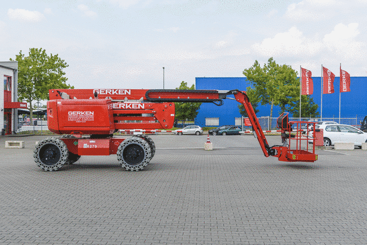 Nieuw bij Gerken hoogwerkers in het assortiment GG 209-24 AWKP, accu aangedreven, 20 meter kniktelescoophoogwerker.

#hoogwerkers #gerken #haulotte #Groen #Milieu-vriendelijk #CO2