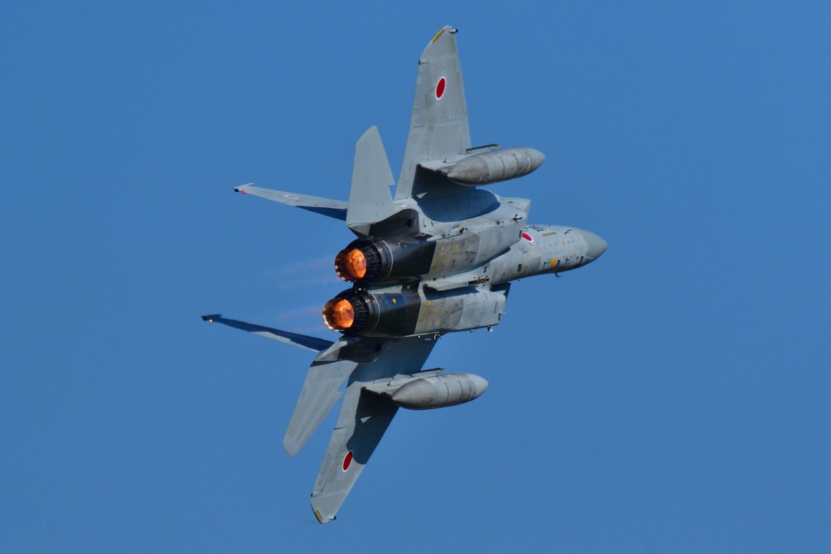 木須肉 小松f15アフターバーナー編 小松基地航空祭 F15