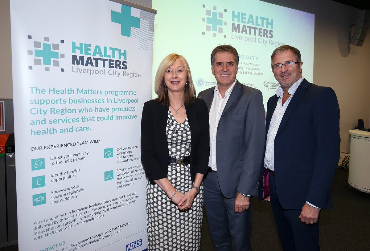 innovationnwc's tweet photo. If you’ve not yet heard of #HealthMatters, take a look at our story about forging closer links between business and the NHS in the Liverpool City Region: https://t.co/PDLYGGQn3S @LCR_HIE @investliverpool @glownewmedia @SafeStepsTech @LiverpoolLEP @localgrowthhub @LJMU https://t.co/BIS5a8YWEG